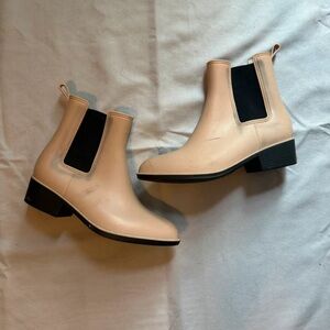 Urban Outfitters Cream Ankle Booties